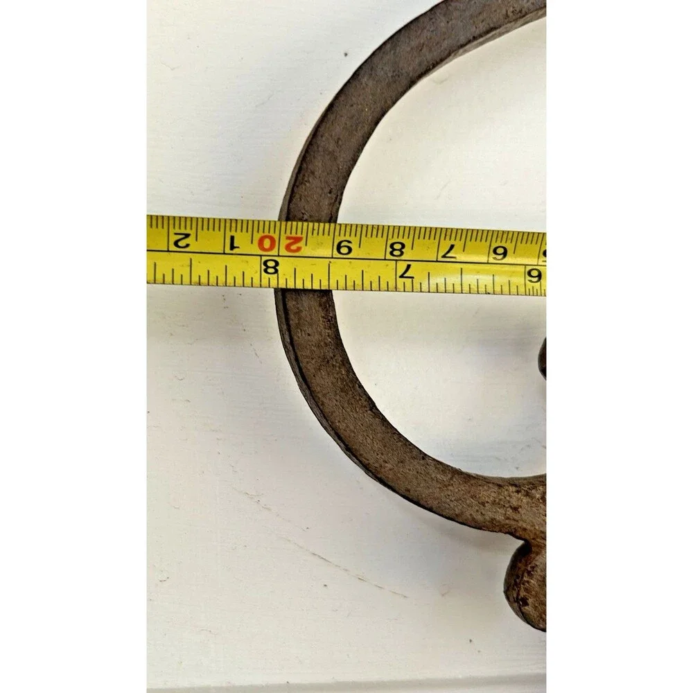 Vintage HEAVY Metal Candle Wall Sconce - 2 Available